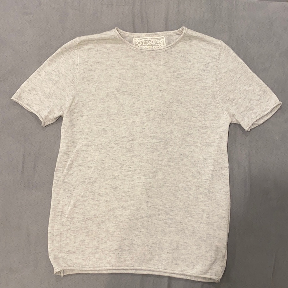 Pink Martini Knit TShirt, size Small